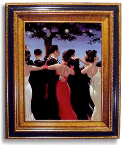 Vettriano Dancers Framed Canvas Art Collection