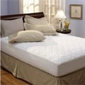 Classic 100-percent Hypoallergenic Polyester Cotton Top Mattress Pad