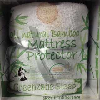 Bamboo Rayon Classic Design Terry Mattress Pad Protector