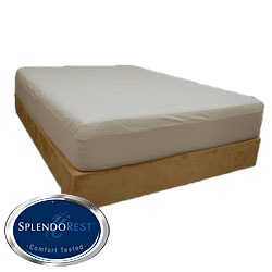 Splendorest Cotton Outlast Cooler Comfort Twin/ Full-size Fitted Mattress Cover