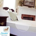 Slumber Solutions 4-inch Twin/ Full-size Memory Foam Mattress Topper with Waterproof Cover