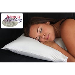 Memory Foam Noodle Pillow with Certified Organic Cotton Cover
