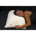 Ultra Plush Memory Foam Ventilated Pillow and Organic Cotton Cover Set