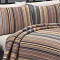 'Morning Stripe' 3-Piece Quilt Set