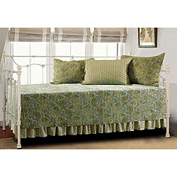 Moroccan Eucalyptus 5-piece Day Bed Quilt Set
