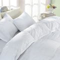 Oversized Egyptian Cotton 325 Thread Count White Down Comforter