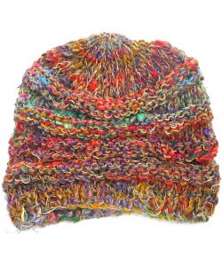 Recycled Silk/Hemp Roll Up Hat (Nepal)