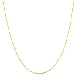 14k Yellow Gold 18-inch 0.7 mm Rolo Necklace