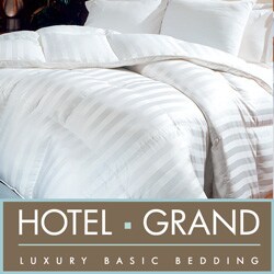 Hotel Grand Zurich 1300 Thread Count Silk/ Cotton Hungarian Goose Down Comforter