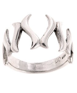 Sterling Silver Wish Bone Ring