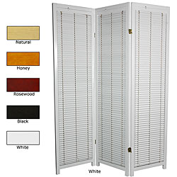 Wooden 6-foot 3-panel Marupa Decorative Screen (China)