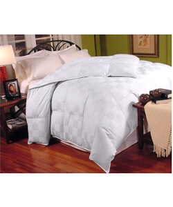 Italian Check 300 Thread Count Down Blend Comforter