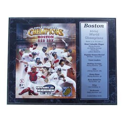 Boston 2004 Champs Plaque (12 x 15)
