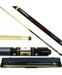Black Royal Flush Pool Stick
