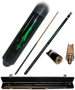 Green Designer Pool Stick