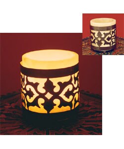 Brass & Alabaster Votive (Egypt)