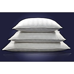 Beauty Stripe 310 Thread Count Siberian White Down Pillow