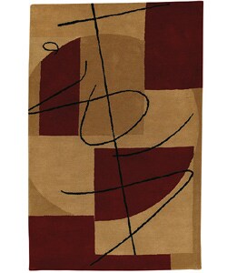 Hand-tufted Miro Collection Wool Rug (4'2 x 6'7)