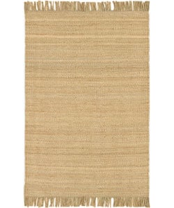 Hand-woven Jute Natural Rug (8' x 10'6)