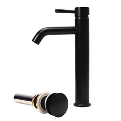 Fontaine Oil Rubbed Bronze Vessel Faucet with Drain