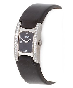Ebel Beluga Manchette Women's Diamond Black Watch