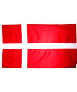 Denmark 3x5-ft. Colonial Flag (Nylon)