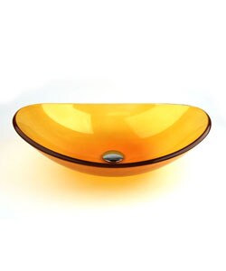 Fontaine Slipper Style Vessel Sink w/ Drain Assembly