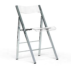 Acrylic Folding Chairs (Set of 2)
