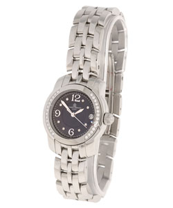 Baume & Mercier Black Dial Capeland Diamond Watch