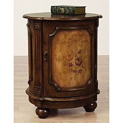Hand-painted Drum Table