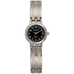 Dufonte by Lucien Piccard Women's Black Dial Watch