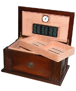 The Amafi 50 Cigar Antique Humidor