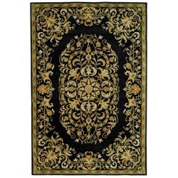 Handmade Heritage Beige Wool Rug (6' x 9')