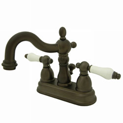 Oil-rubbed Bronze Centerset Faucet