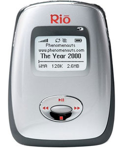 Rio Carbon 5GB Portable MP3 Player (Refurbished)