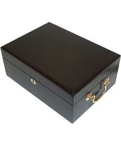 Mahogany Poker Chip Case
