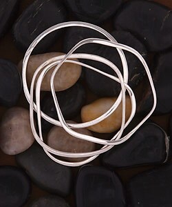 Sterling Silver Bangle Bracelet (Mexico)