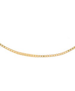 Fremada 14-kt Yellow Gold 30-inch Box Necklace