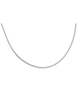 14-kt White Gold 24-inch Silk Foxtail Necklace