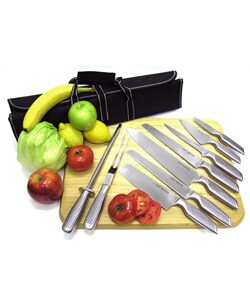 Chef Master All Stainless Steel 9-pc Knife Set