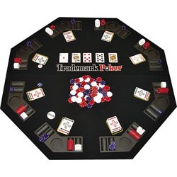 Texas Traveller - Table Top & 300 Chip Travel Set