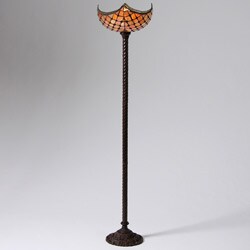 Tiffany-style Beaded Torchiere