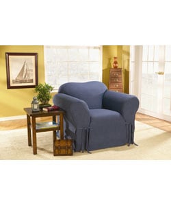 Sure Fit Blue Jeans Loveseat Slipcover