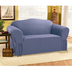 Sure Fit Blue Jeans Sofa Slipcover