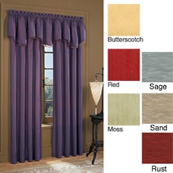Dynasty Silk Ascot Window Curtain Valance