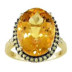 Yellow Sapphire Ring