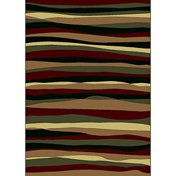 Caroline Mirage Heat-set Emerlen Rug (5'5 x 7'7)