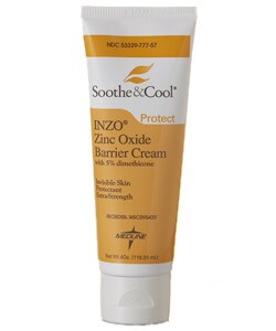 Medline Sooth & Cool Inzo Zinc Oxide Cream (Pack of 12)