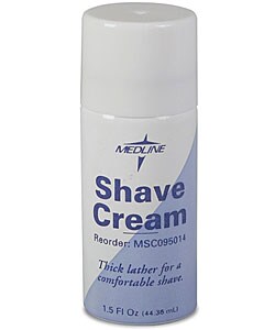 Medline Personal 1.5-oz Shave Cream (Case of 144)