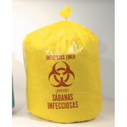 Medline Liner, Yellow, 31 inch x 43, 1.2 mil (Case of 100)